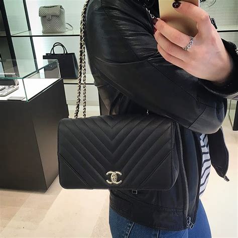 chanel calfskin chevron statement small flap bag|Chanel Chevron Statement Bag .